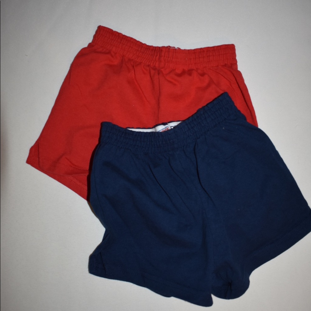 2 pairs of youth Soffe shorts